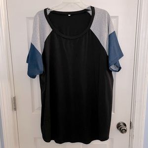 Plus Size Short Sleeve Shirt Size 28W